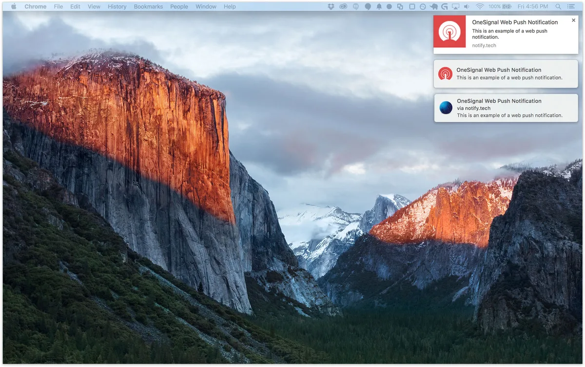 OneSignal – Web Push Notifications ekran görüntüsü 1