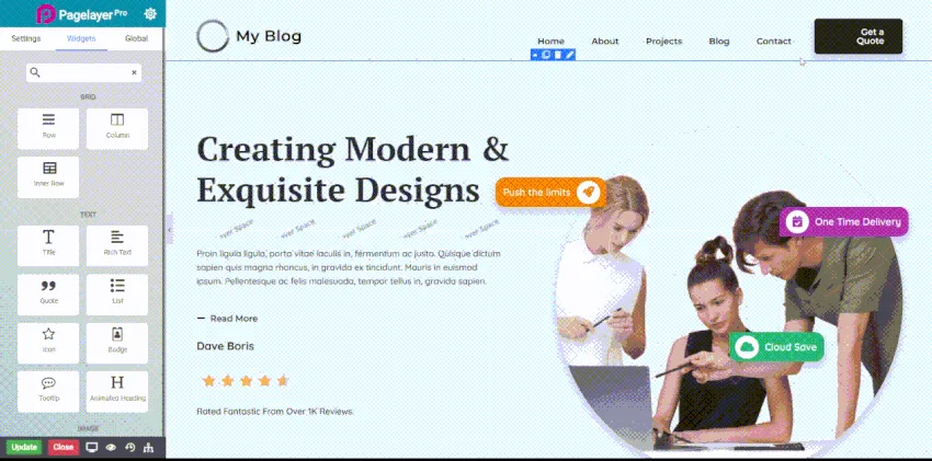 Page Builder: Pagelayer – Drag and Drop website builder ekran görüntüsü 3