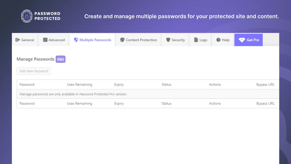 Password Protected — Lock Entire Site, Pages, Posts, Categories, and Partial Content ekran görüntüsü 4