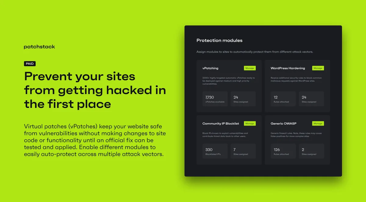 Patchstack – WordPress & Plugins Security ekran görüntüsü 2