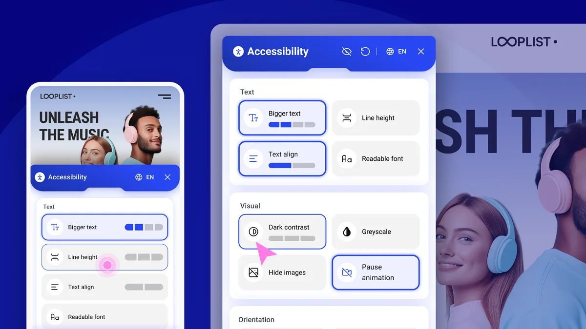 Web Accessibility (formally known as Ally) – WCAG Scanning, Guided Fixes, Usability Widget ekran görüntüsü 1
