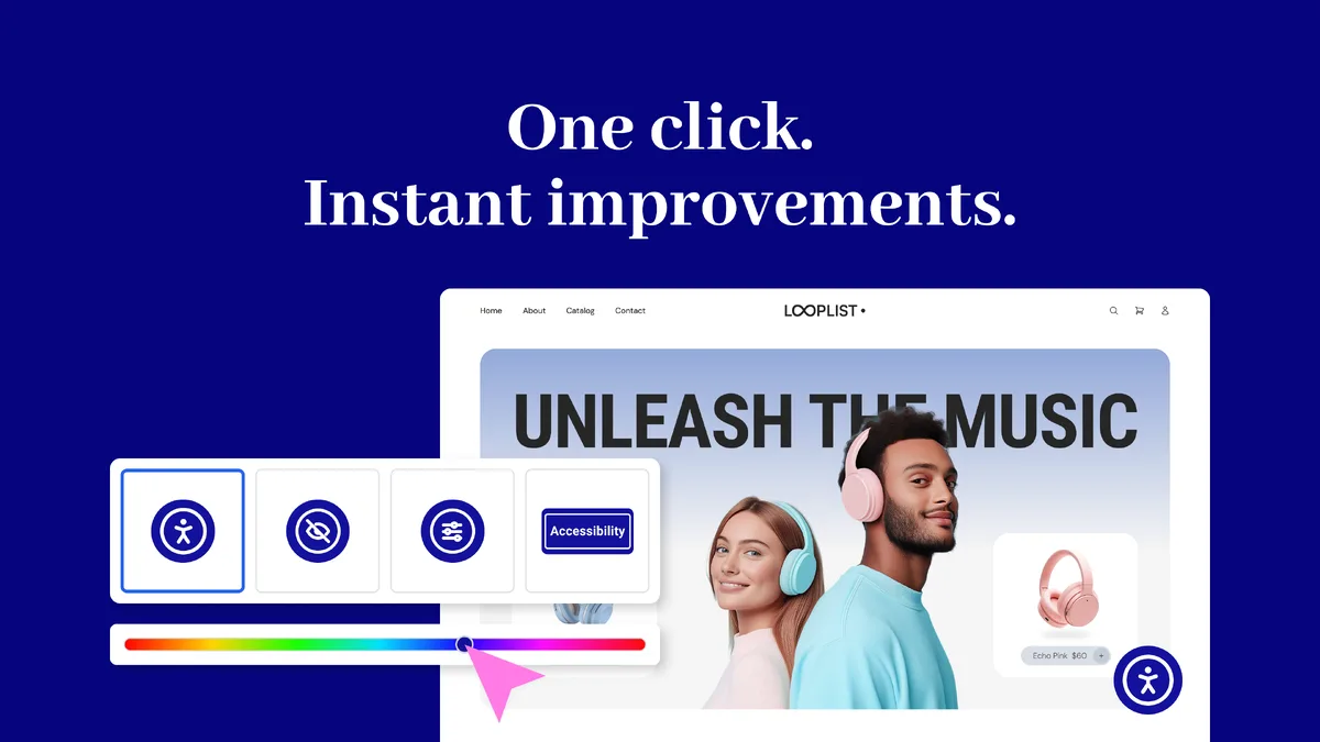 Web Accessibility (formally known as Ally) – WCAG Scanning, Guided Fixes, Usability Widget ekran görüntüsü 2