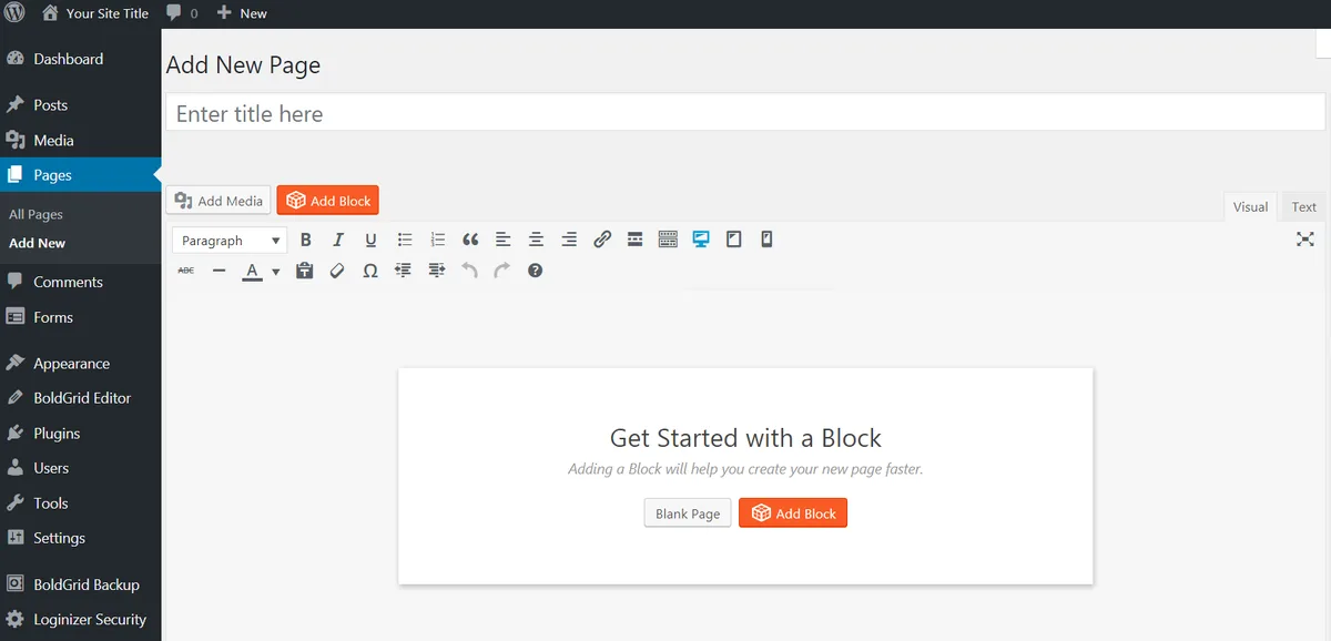Post and Page Builder by BoldGrid – Visual Drag and Drop Editor ekran görüntüsü 3