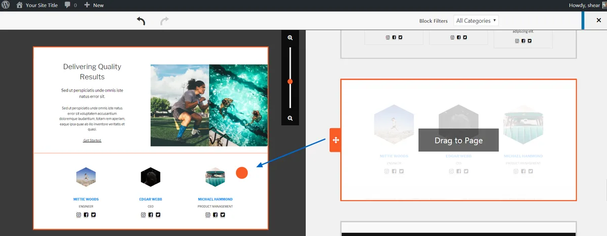 Post and Page Builder by BoldGrid – Visual Drag and Drop Editor ekran görüntüsü 4
