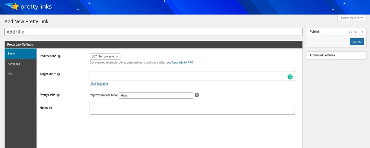 PrettyLinks – Affiliate Link Management, URL Shortener, Link Cloaking, Tracking & Branded Short Links ekran görüntüsü 1