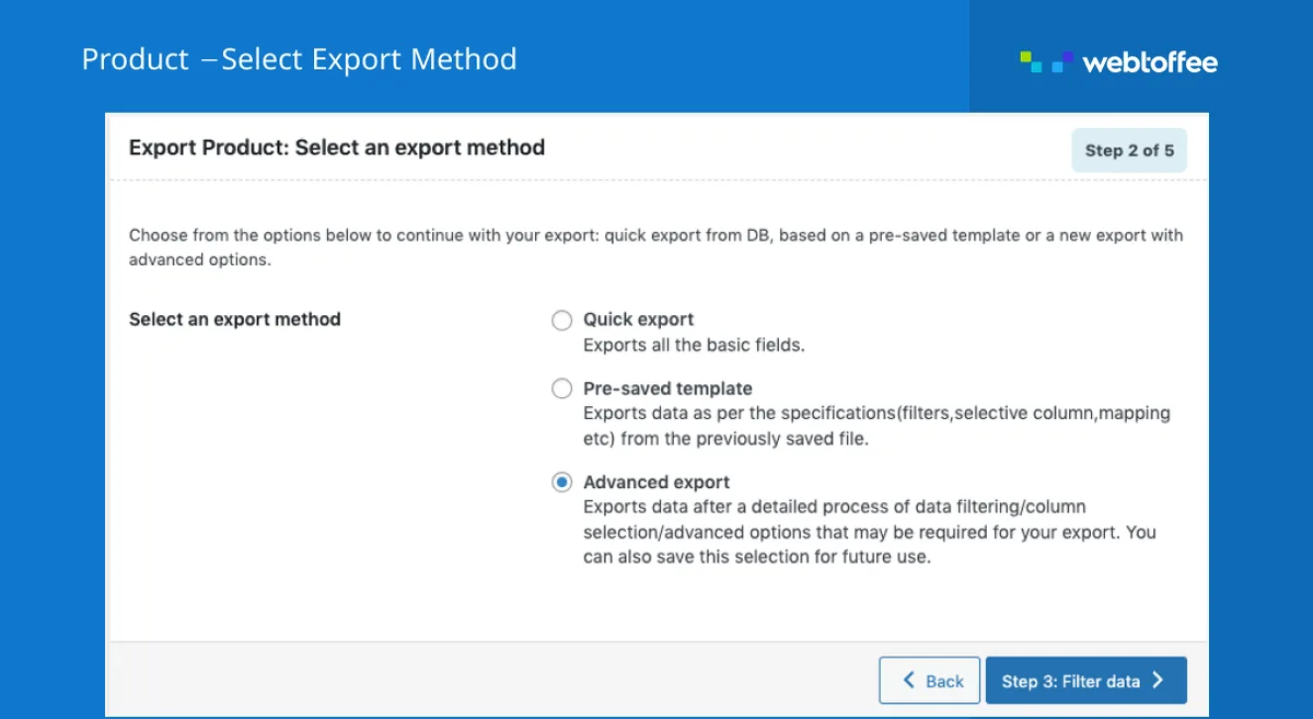 Product Import Export for WooCommerce – Import Export Product CSV Suite ekran görüntüsü 2