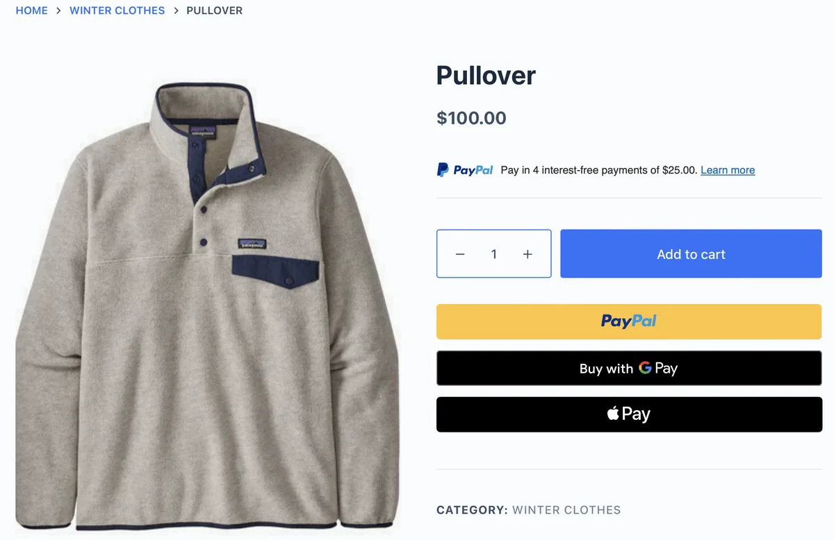 Payment Plugins for PayPal WooCommerce ekran görüntüsü 1