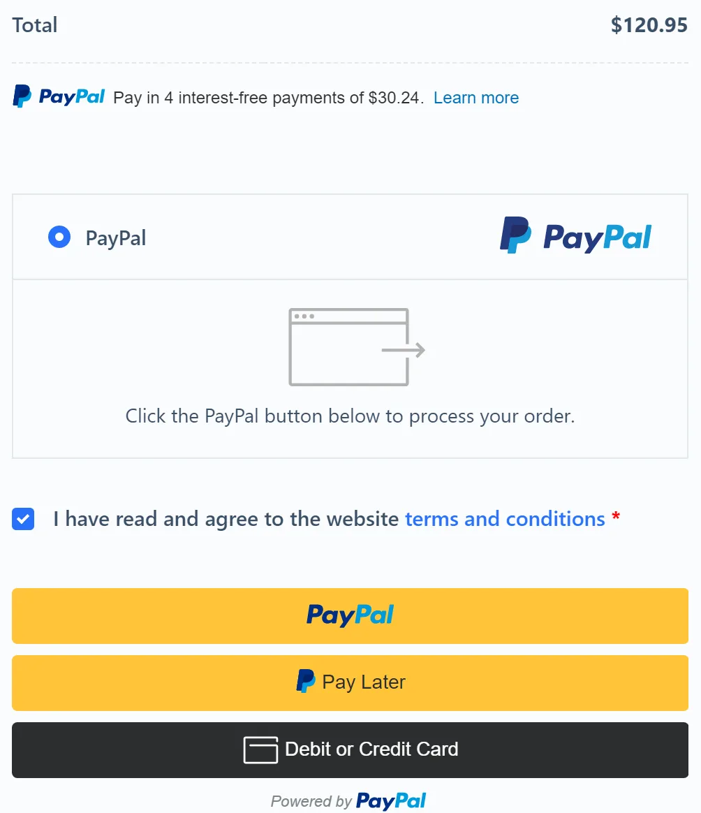 Payment Plugins for PayPal WooCommerce ekran görüntüsü 3