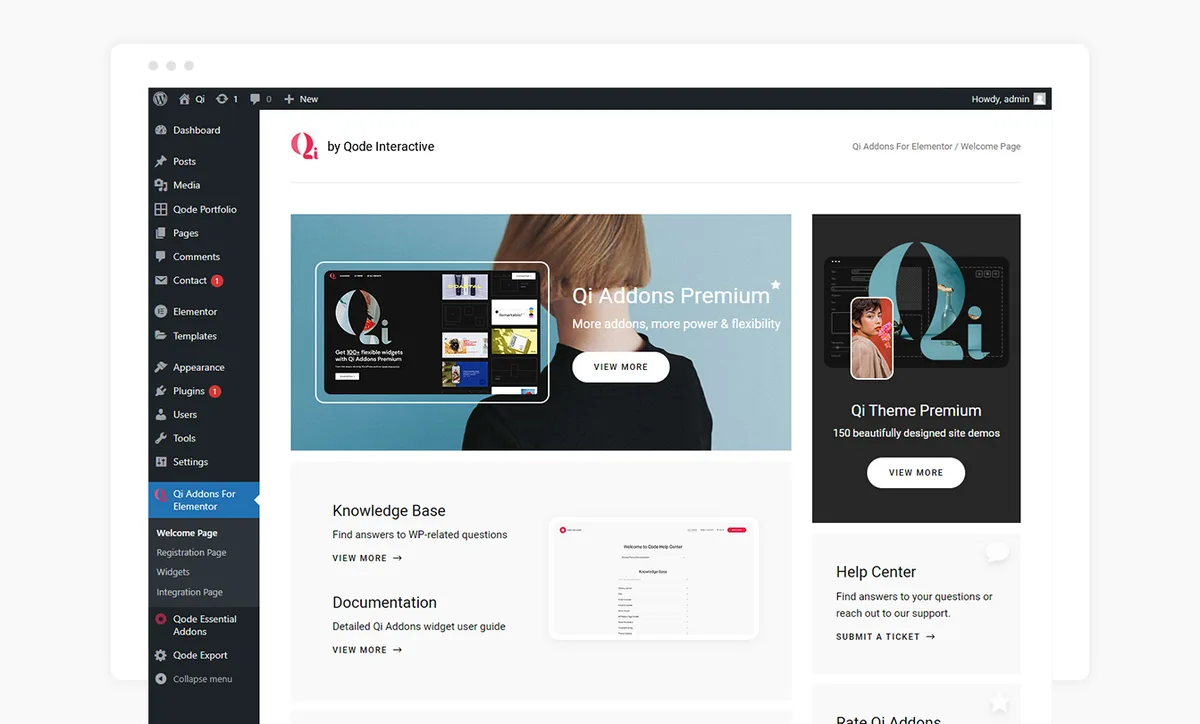 Qi Addons For Elementor ekran görüntüsü 1