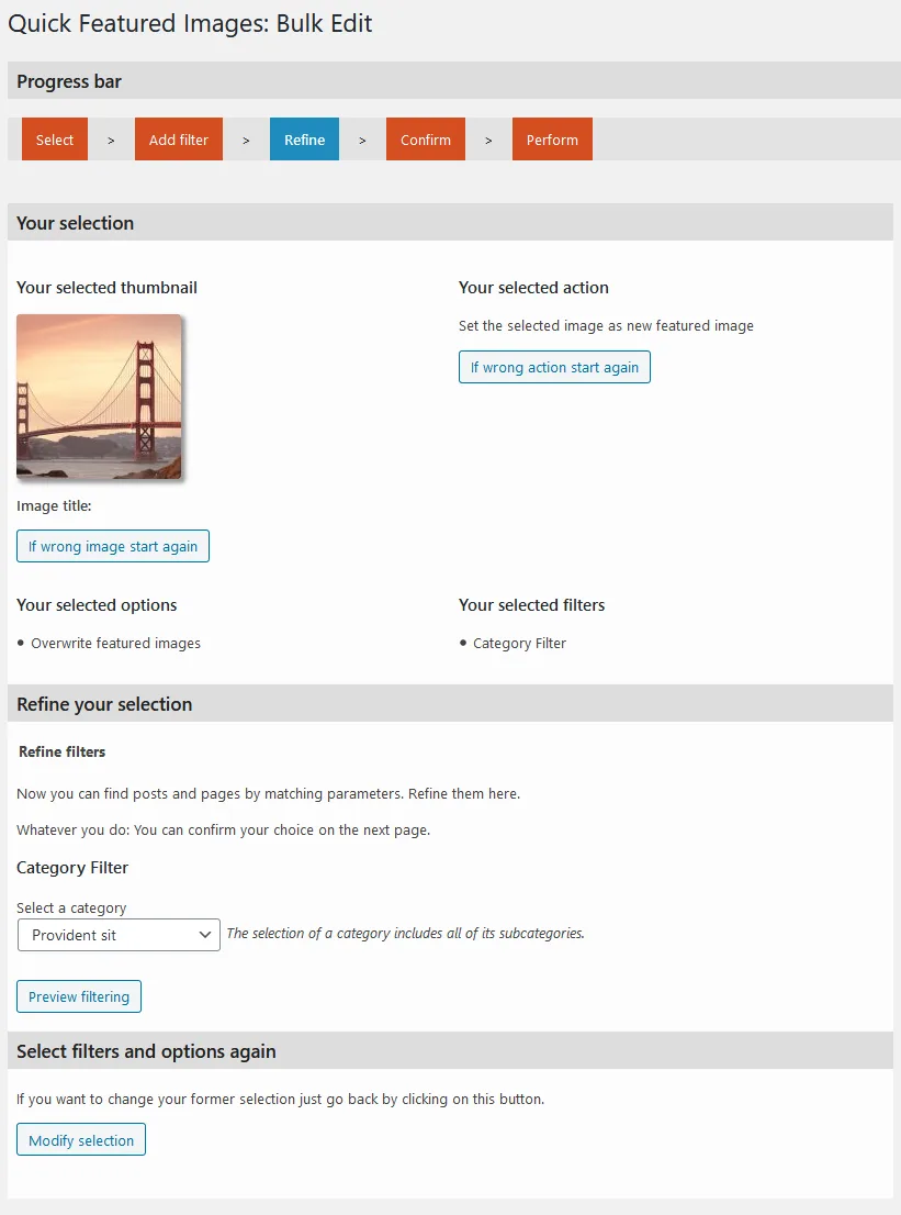 Quick Featured Images ekran görüntüsü 3