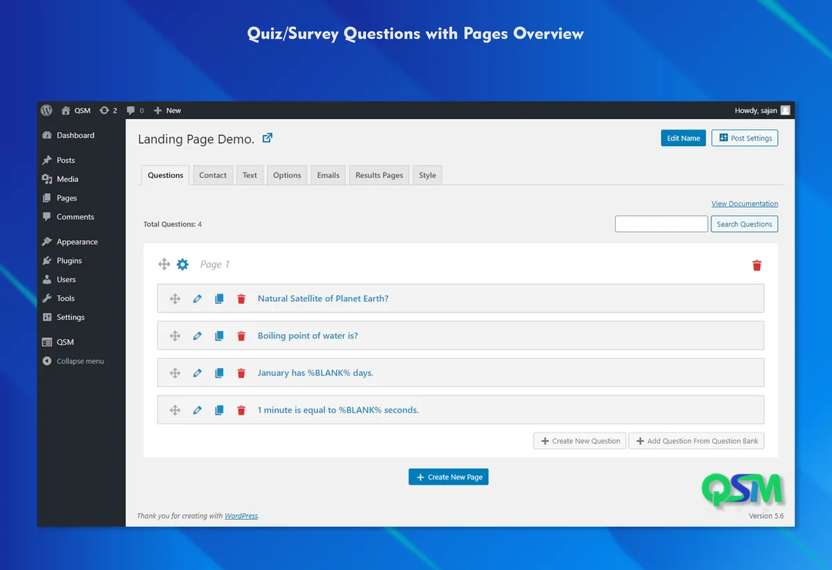 Quiz and Survey Master (QSM) – Quiz Maker & Survey Maker ekran görüntüsü 4