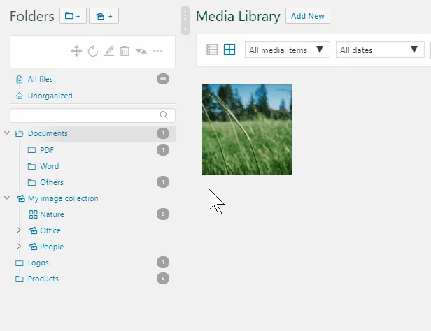 Real Media Library: Media Library Folder & File Manager ekran görüntüsü 2