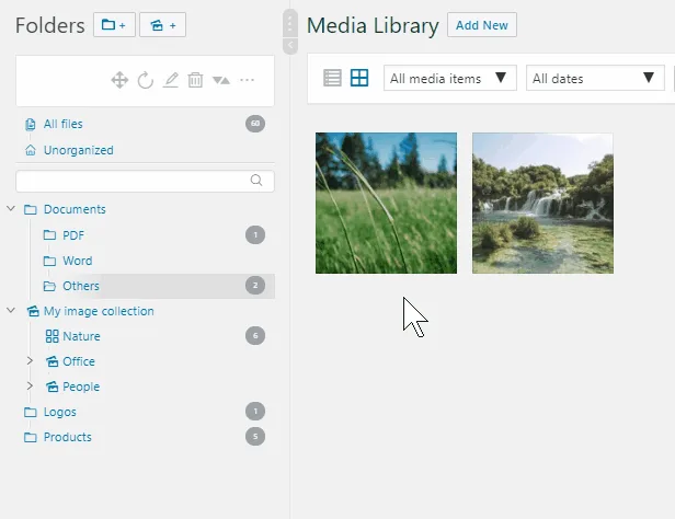 Real Media Library: Media Library Folder & File Manager ekran görüntüsü 3