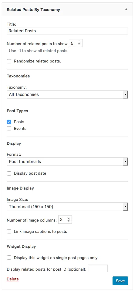 Related Posts by Taxonomy ekran görüntüsü 1