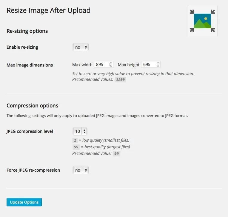 Resize Image After Upload ekran görüntüsü 1