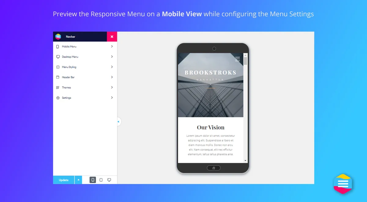 Responsive Menu – Create Mobile-Friendly Menu ekran görüntüsü 4