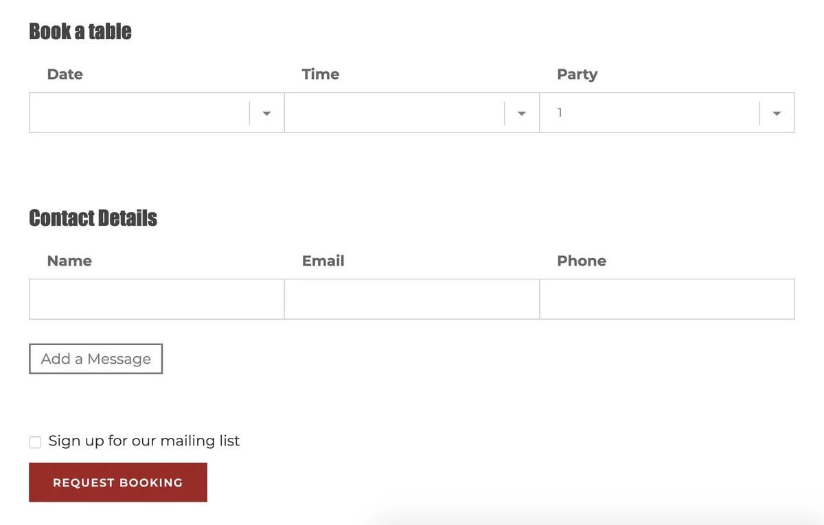 Five Star Restaurant Reservations – WordPress Booking Plugin ekran görüntüsü 2