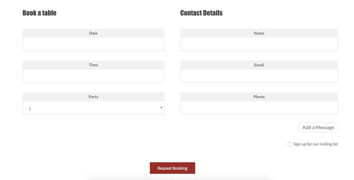 Five Star Restaurant Reservations – WordPress Booking Plugin ekran görüntüsü 3