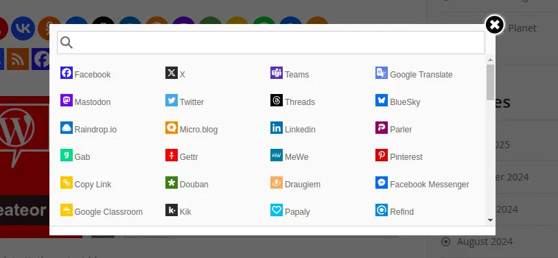 Social Sharing Plugin – Sassy Social Share ekran görüntüsü 2
