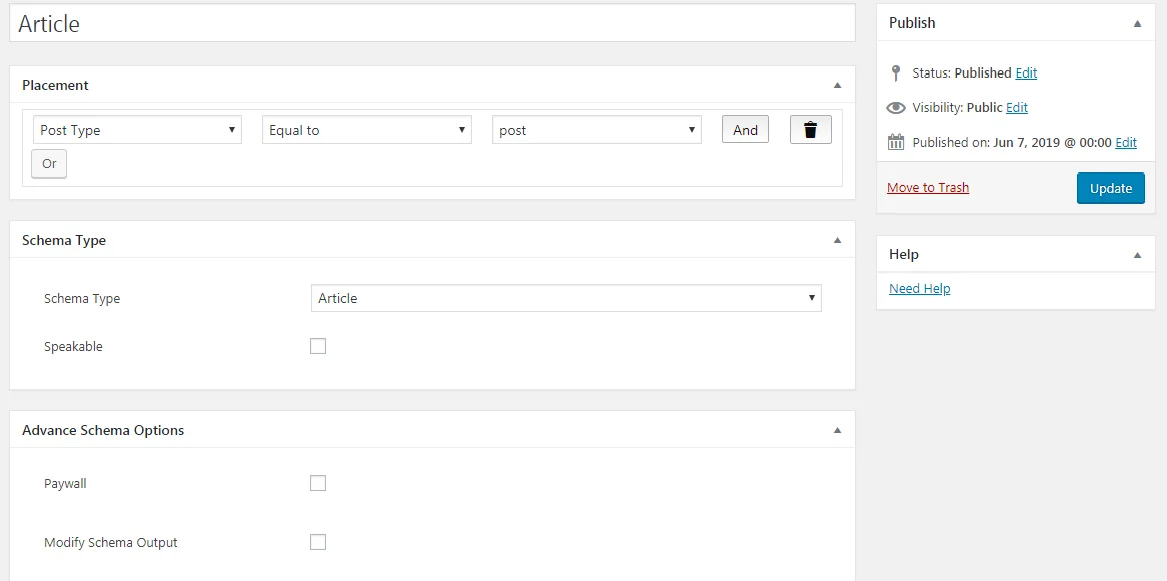 Schema & Structured Data for WP & AMP ekran görüntüsü 2