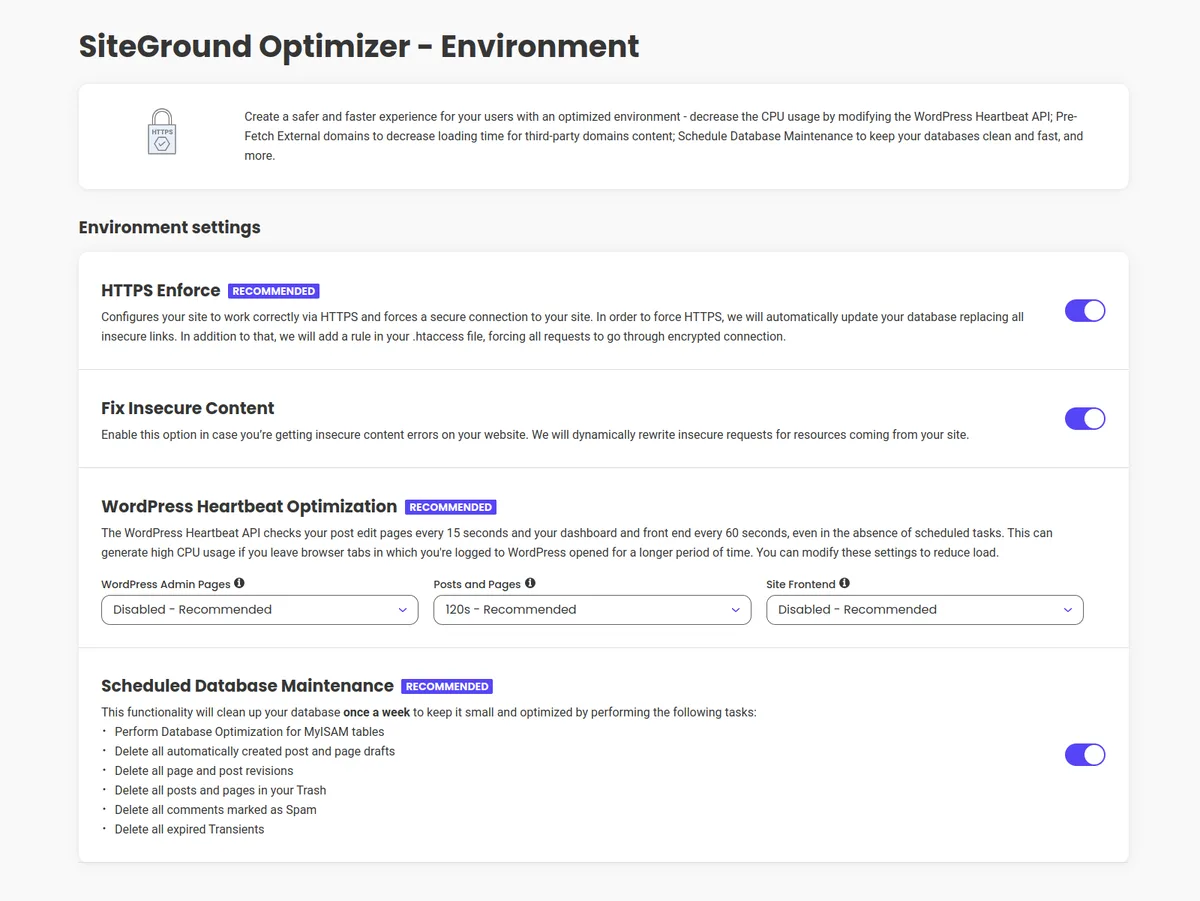 Speed Optimizer – The All-In-One Performance-Boosting Plugin ekran görüntüsü 3