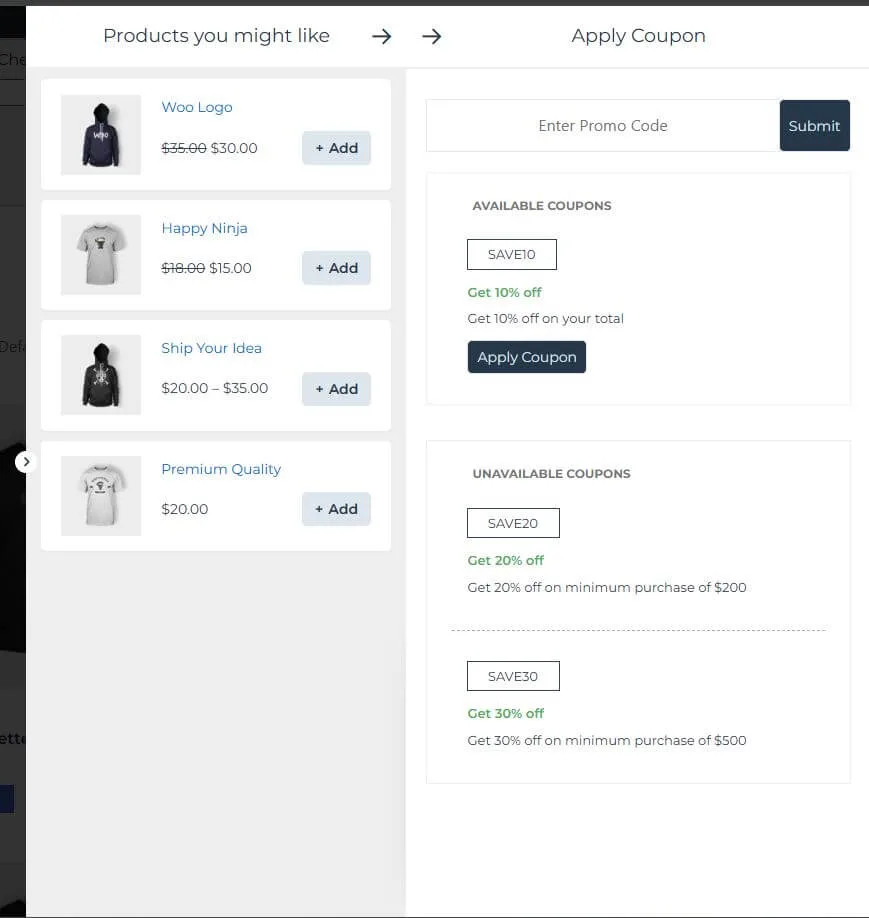 Side Cart Woocommerce | Woocommerce Cart ekran görüntüsü 3