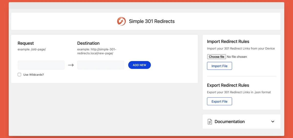 Simple 301 Redirects By BetterLinks – Easy WordPress Redirect Manager for Redirects, 404 Error Log & More ekran görüntüsü 1