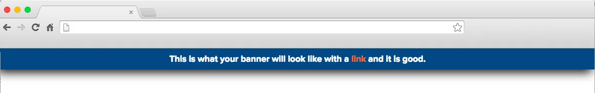 Simple Banner – Easily add multiple Banners/Bars/Notifications/Announcements to the top or bottom of your website ekran görüntüsü 1