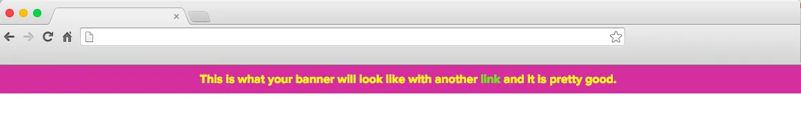 Simple Banner – Easily add multiple Banners/Bars/Notifications/Announcements to the top or bottom of your website ekran görüntüsü 3