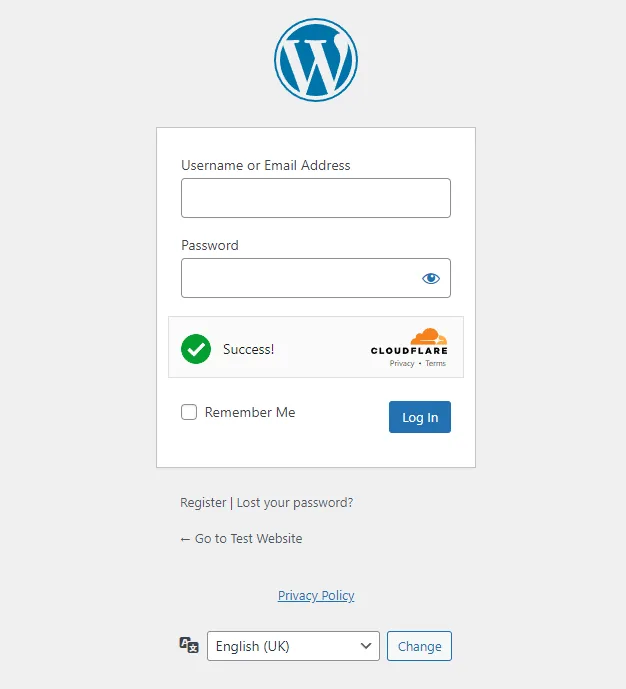 Simple CAPTCHA with Cloudflare Turnstile ekran görüntüsü 1