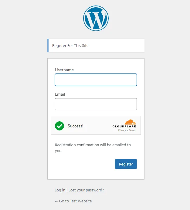 Simple CAPTCHA with Cloudflare Turnstile ekran görüntüsü 2