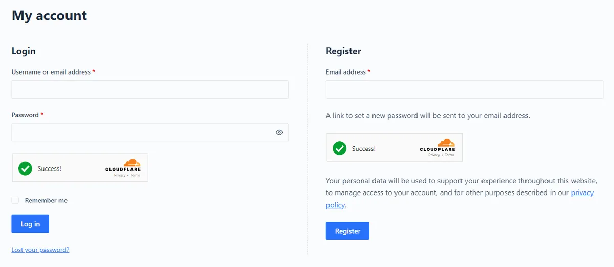 Simple CAPTCHA with Cloudflare Turnstile ekran görüntüsü 4