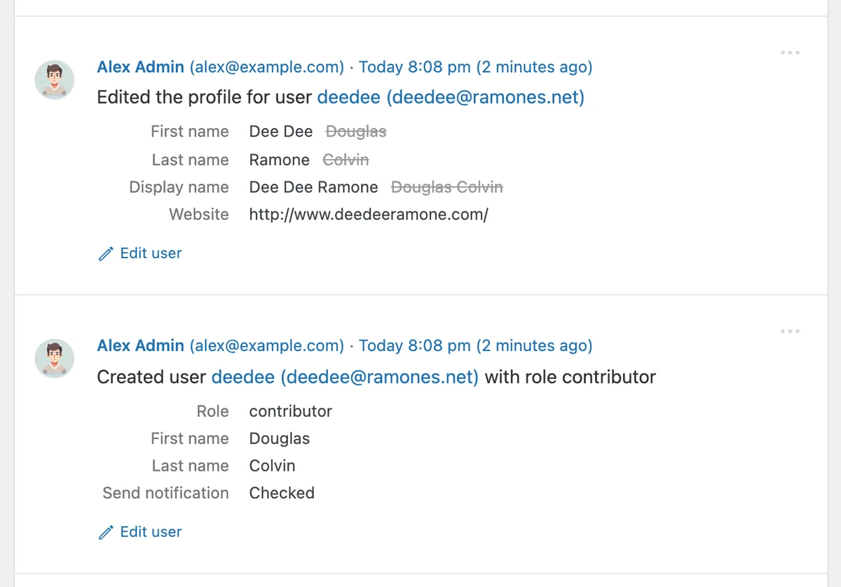 Simple History – Track, Log, and Audit WordPress Changes ekran görüntüsü 3