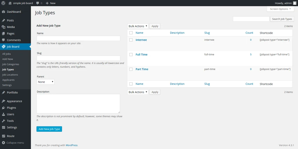 Simple Job Board ekran görüntüsü 4
