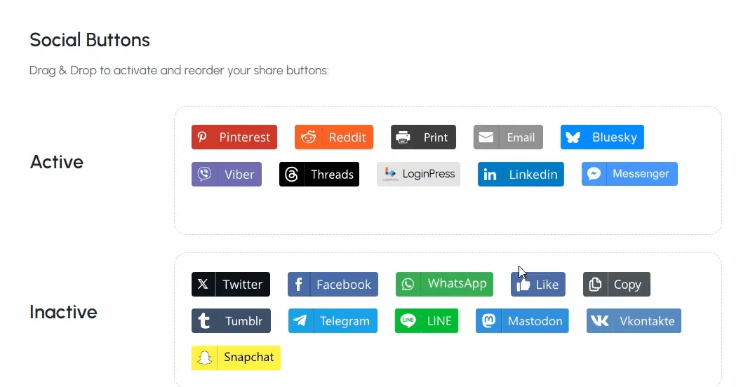 Simple Social Media Share Buttons – Social Sharing for Everyone ekran görüntüsü 1