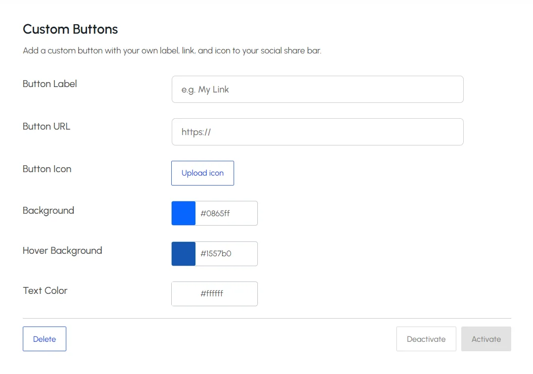 Simple Social Media Share Buttons – Social Sharing for Everyone ekran görüntüsü 3