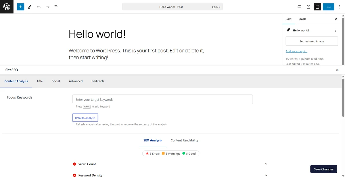 SiteSEO – SEO Simplified ekran görüntüsü 2