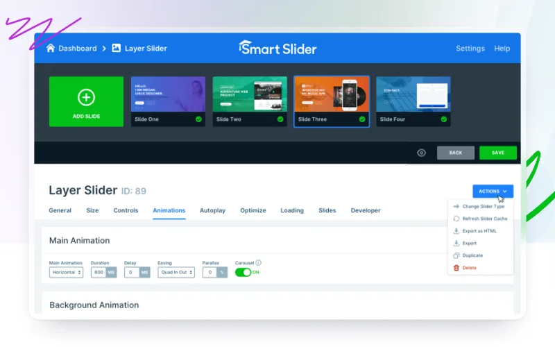 Smart Slider 3 ekran görüntüsü 2