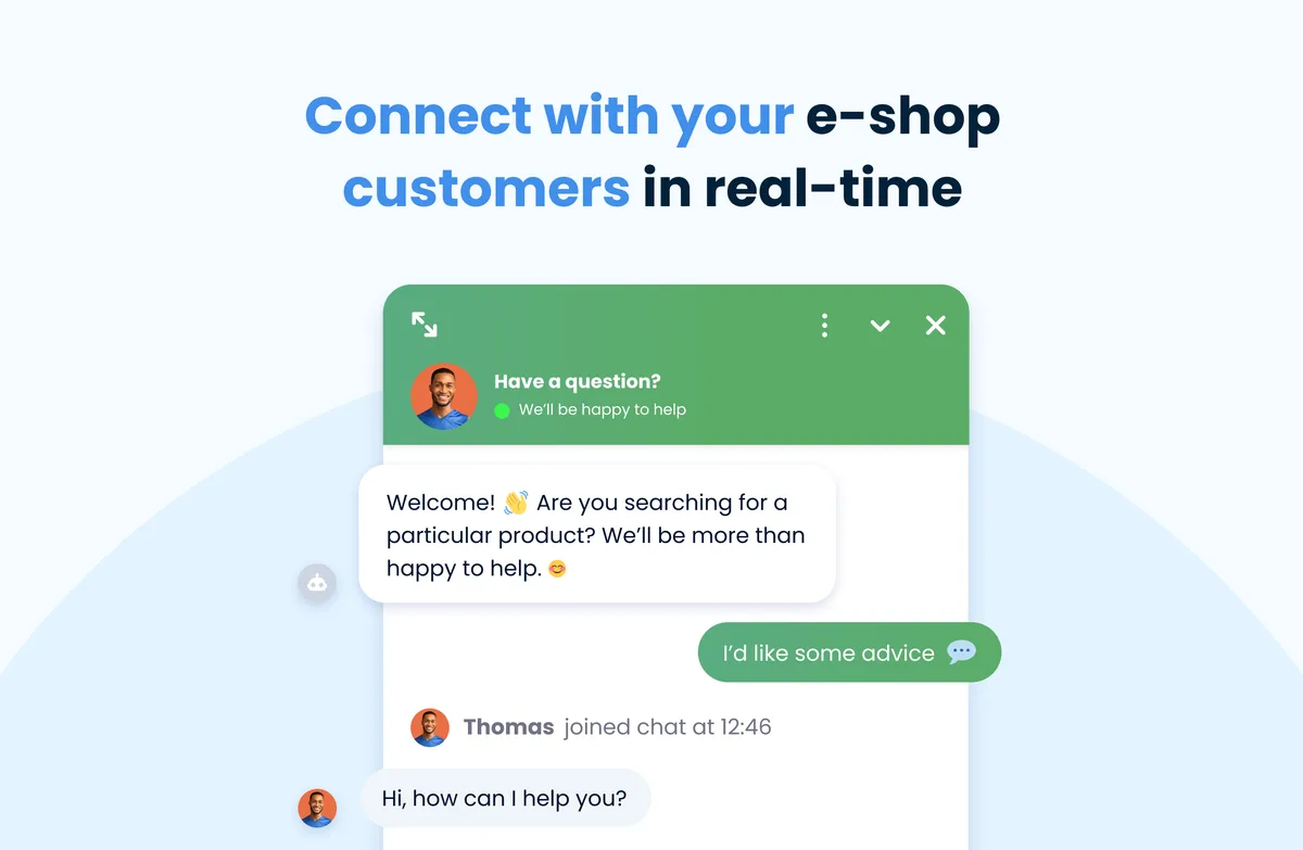 Smartsupp – live chat, AI shopping assistant and chatbots ekran görüntüsü 1