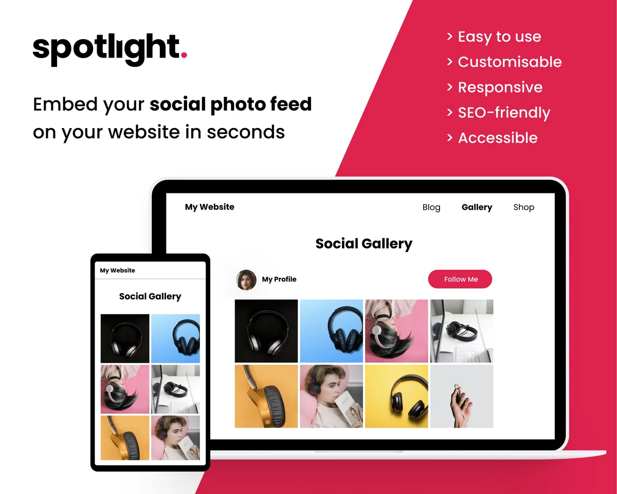 Spotlight Social Feeds – Block, Shortcode, and Widget ekran görüntüsü 1