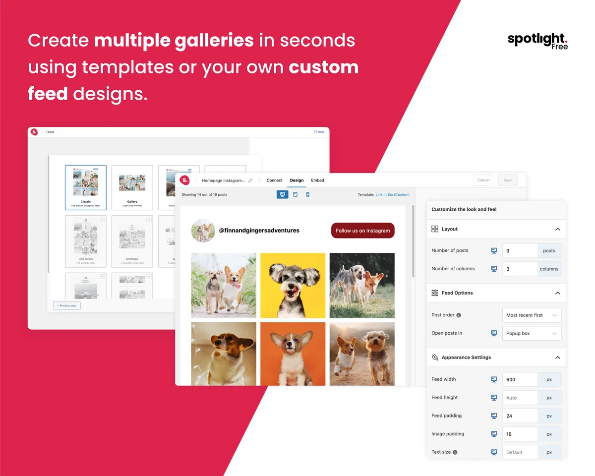 Spotlight Social Feeds – Block, Shortcode, and Widget ekran görüntüsü 2