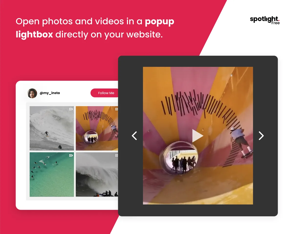 Spotlight Social Feeds – Block, Shortcode, and Widget ekran görüntüsü 3