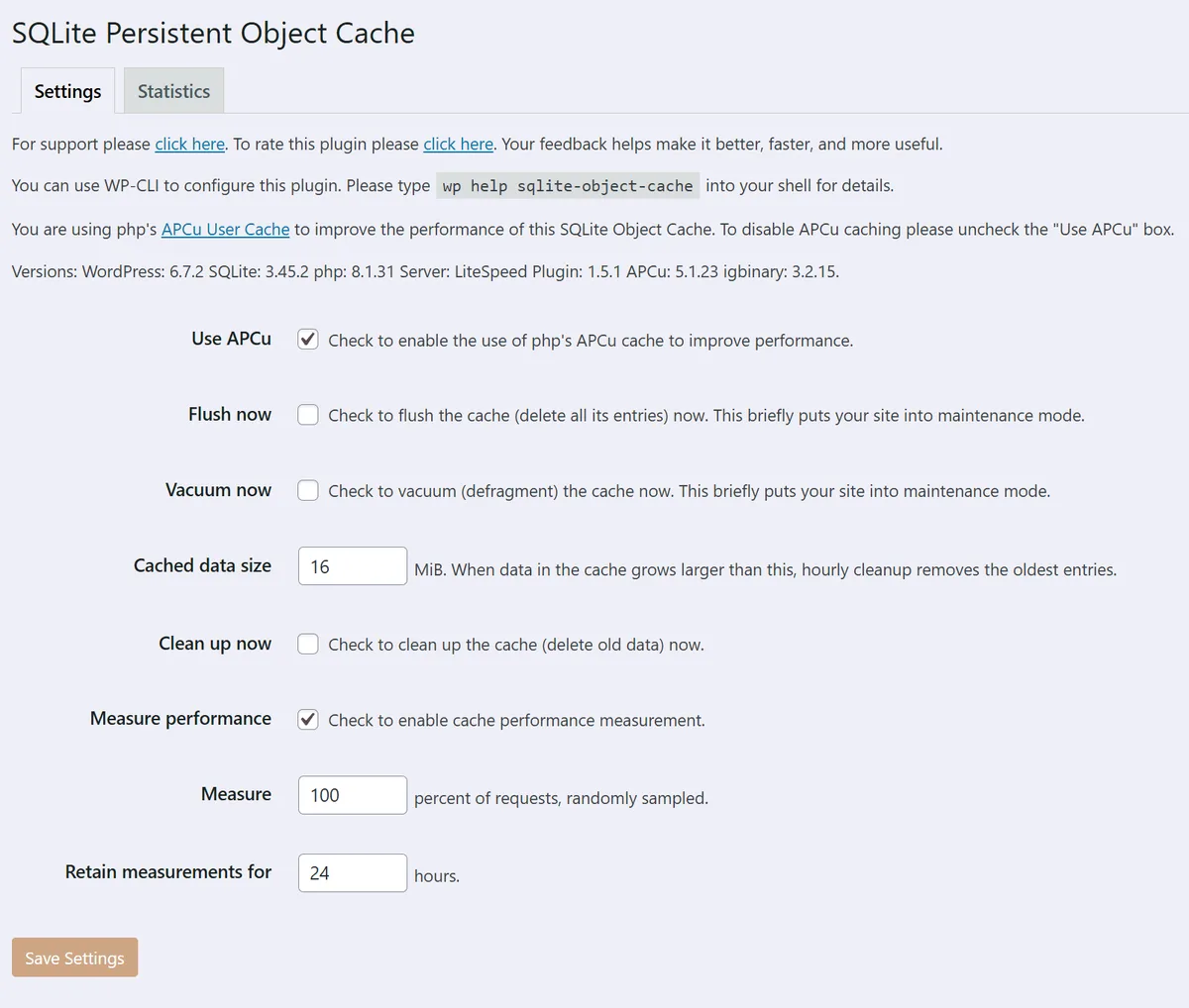 SQLite Object Cache ekran görüntüsü 1