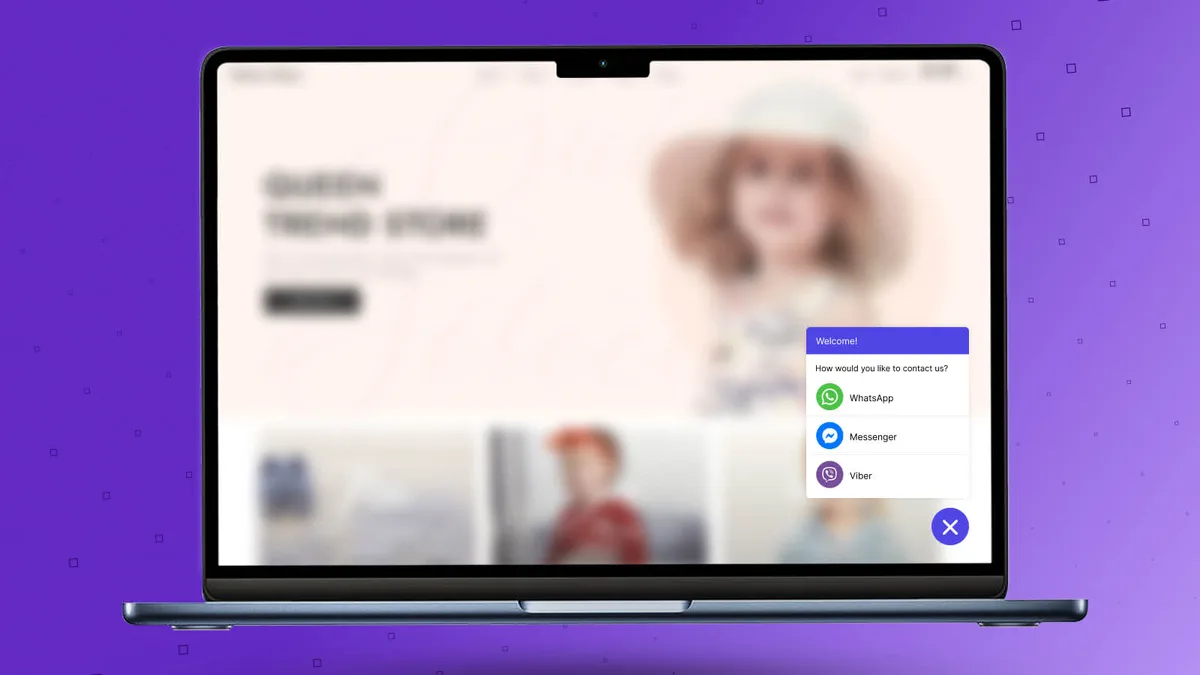 Sticky Chat Widget – Floating Chat Icons, Contact Form, Call, Click to Chat, Email & Message Buttons ekran görüntüsü 3