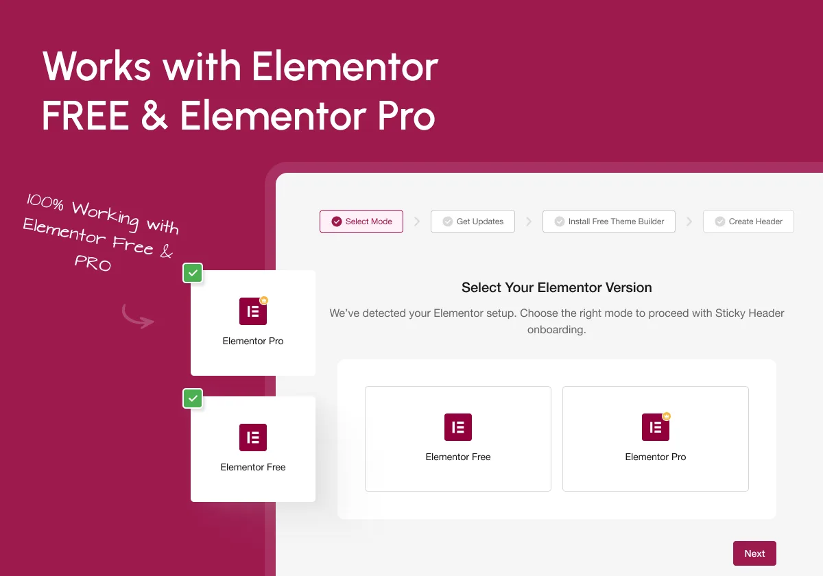 Sticky Header Effects for Elementor ekran görüntüsü 3