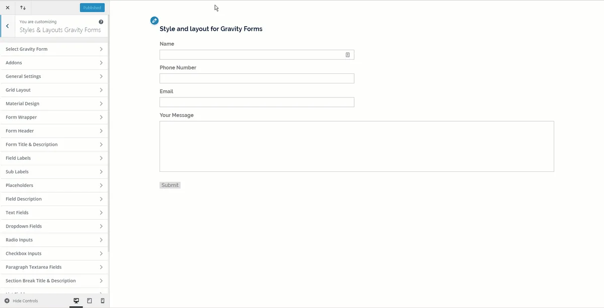 Gravity Booster – Styles & Layouts for Gravity Forms ekran görüntüsü 2