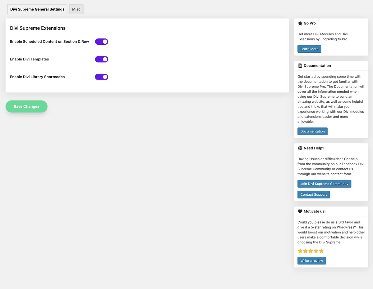 Supreme Modules Lite – Divi Theme, Extra Theme and Divi Builder ekran görüntüsü 2