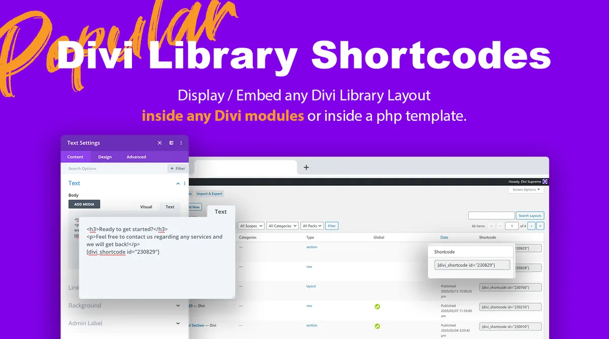 Supreme Modules Lite – Divi Theme, Extra Theme and Divi Builder ekran görüntüsü 4