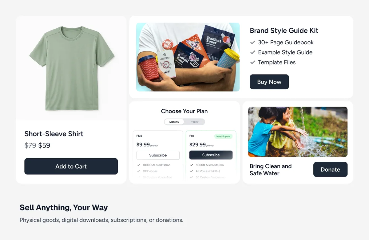 SureCart – Ecommerce Made Easy For Selling Physical Products, Digital Downloads, Subscriptions, Donations, & Payments ekran görüntüsü 2