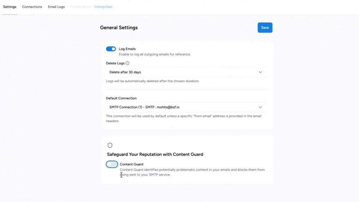 SureMail – SMTP and Email Logs Plugin with Amazon SES, Postmark, and Other Providers ekran görüntüsü 2